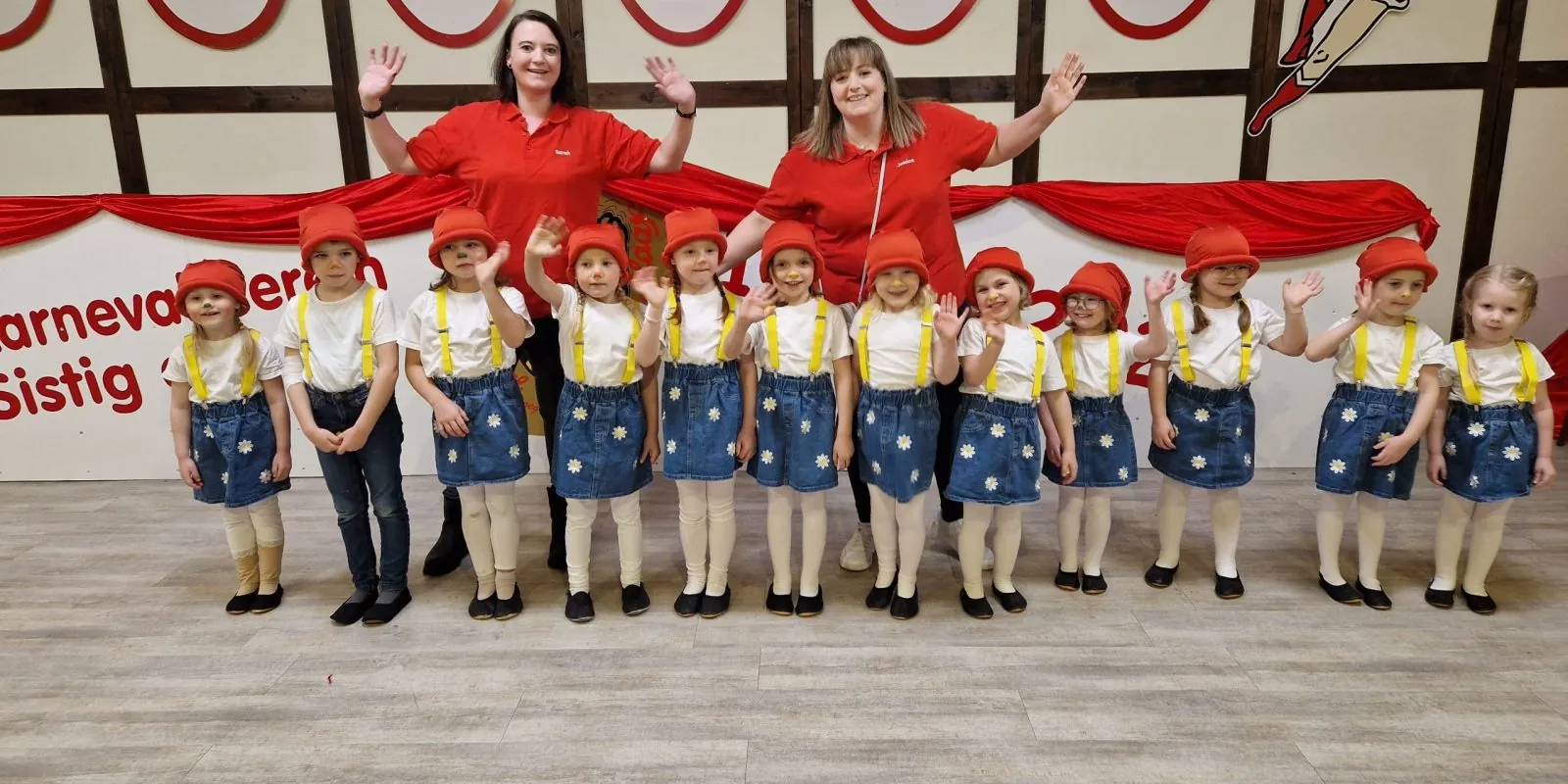 Gruppenfoto: Bambinis